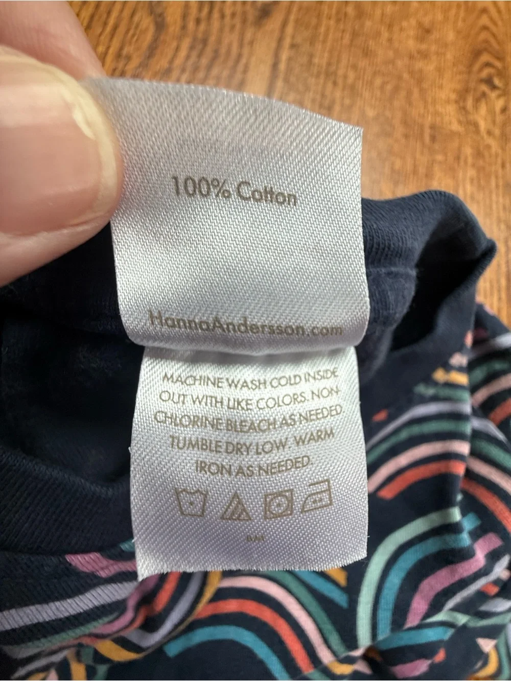 Hanna Andersson Rainbow Dress 3T